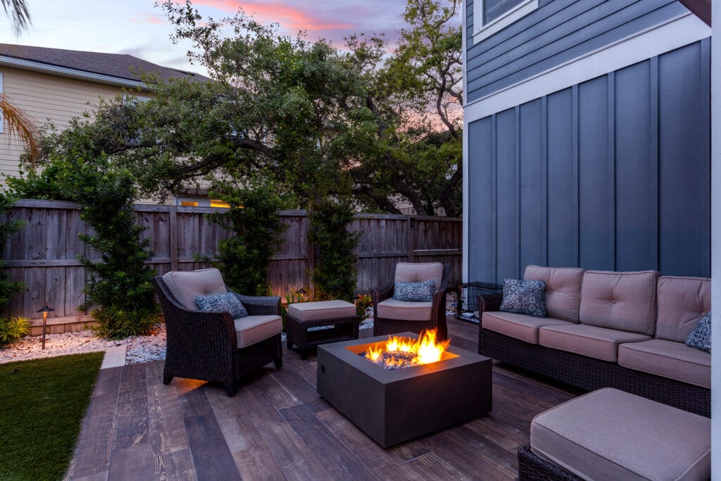 Outdoor Gas Fire PIt